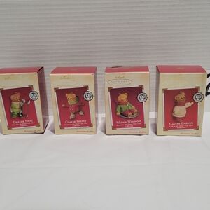 Hallmark Keepsake Ornament Bundle Calvin Carver Gracie Skates Dexter Next Wendy